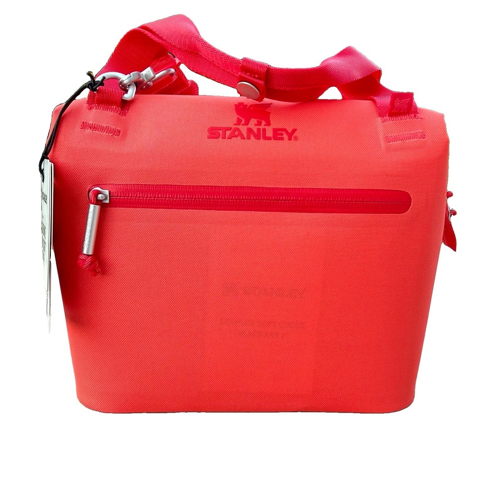 Stanley Julienne Mini Soft Hot Coral All Day Cooler 7.4 Qt/7.0L New With Tags